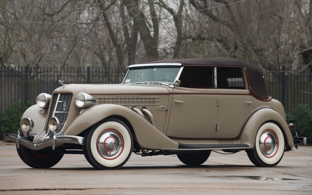 1440_Auburn 851 SC Convertible Sedan 1935