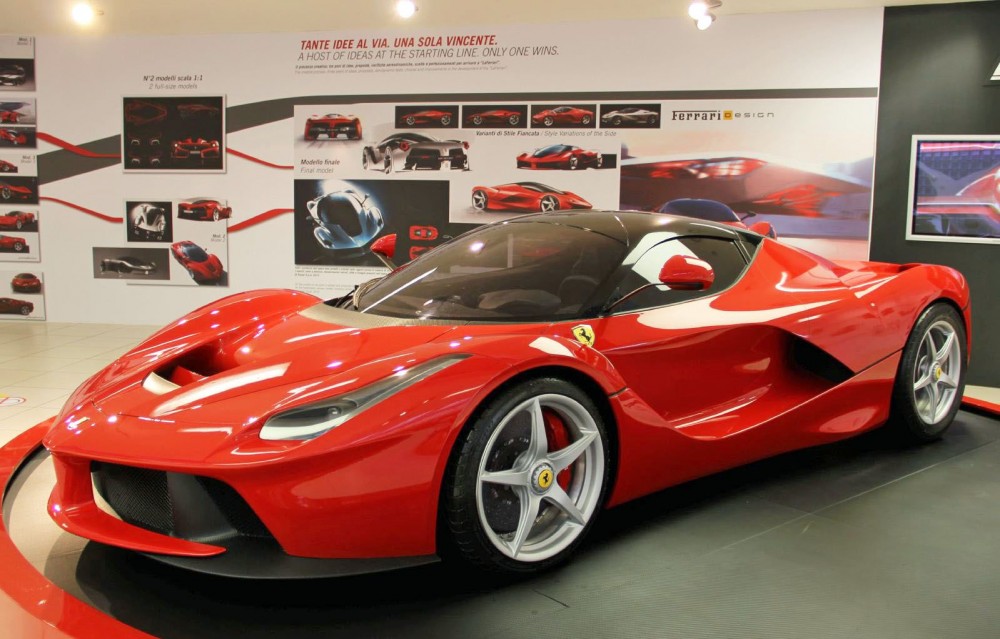 Ferrari LaFerrari production model - August 2012