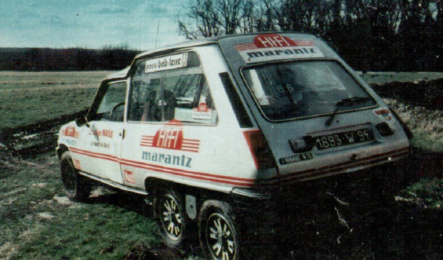 „Renault 5 Turbo 6x6“ : Prancūzo beprotybės vaisius 