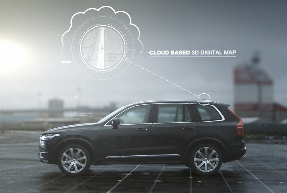 Autonomous drive technology ? Cloud-based 3D digital map