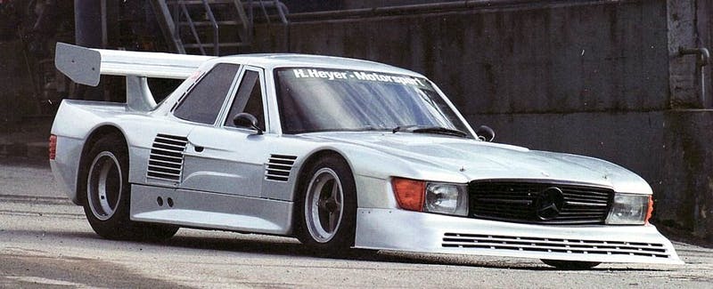 „Mercedes-Benz SLC 500“ prototipas