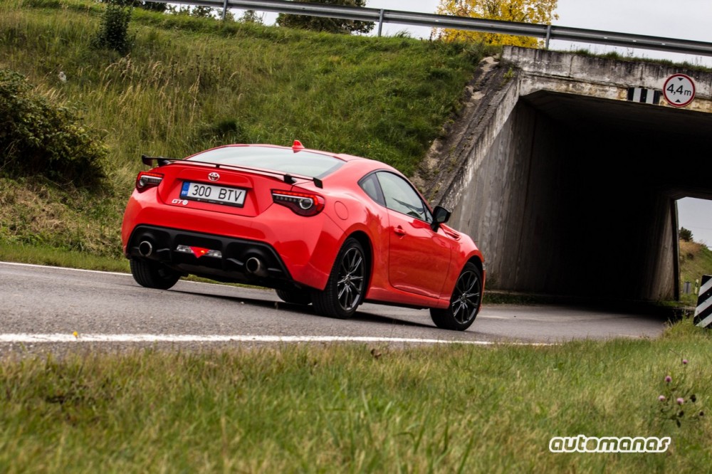 Toyota GT86 testas