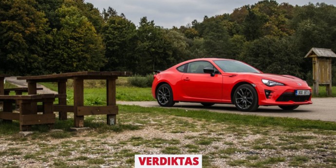 Toyota GT86 verdiktas