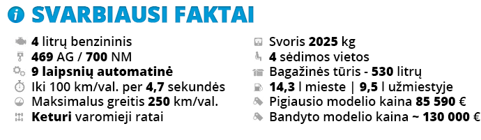 S klasės faktų lentelė