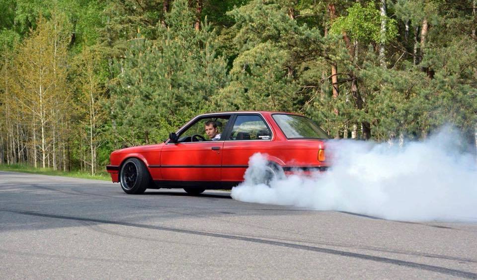 BMW Burnout