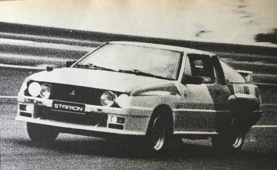 „Mitsubishi Starion 4WD“: Japonų atsakas „Audi Quattro“ ir „Peugeot 205 T16“