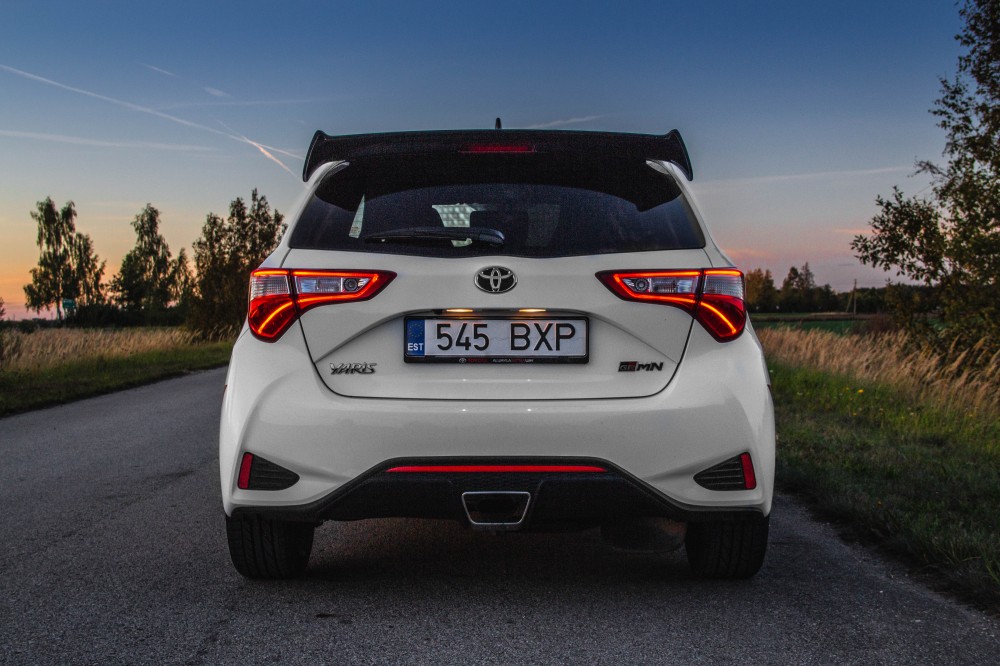 Sportiško Toyota Yaris GRMN apžvalga