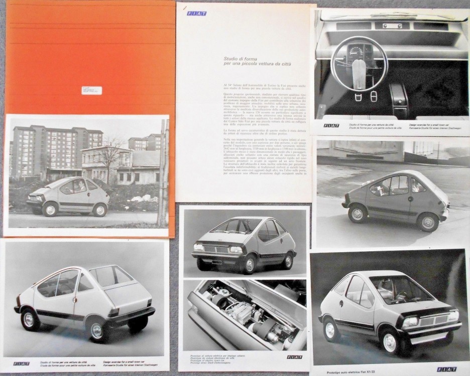 „Fiat X123“ Prieš 46 metus sukurta elektromobilio koncepcija (9)