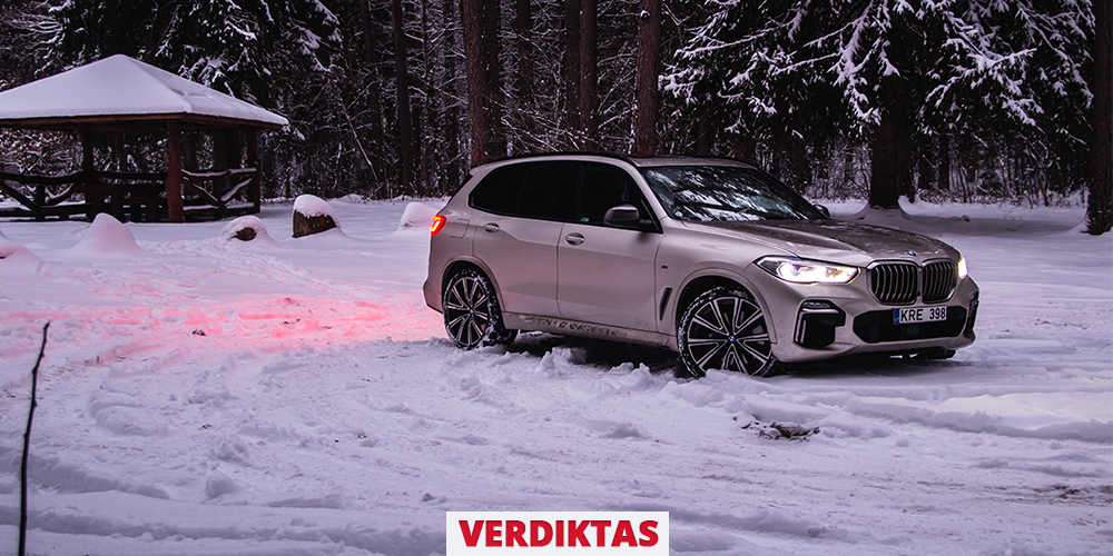 Verdiktas su nuotrauka BMW X5 M50d