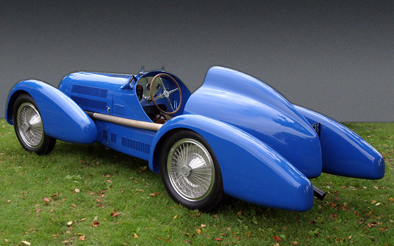 Bugatti Type 73C - atkurtas Tomo Wheatcrofto