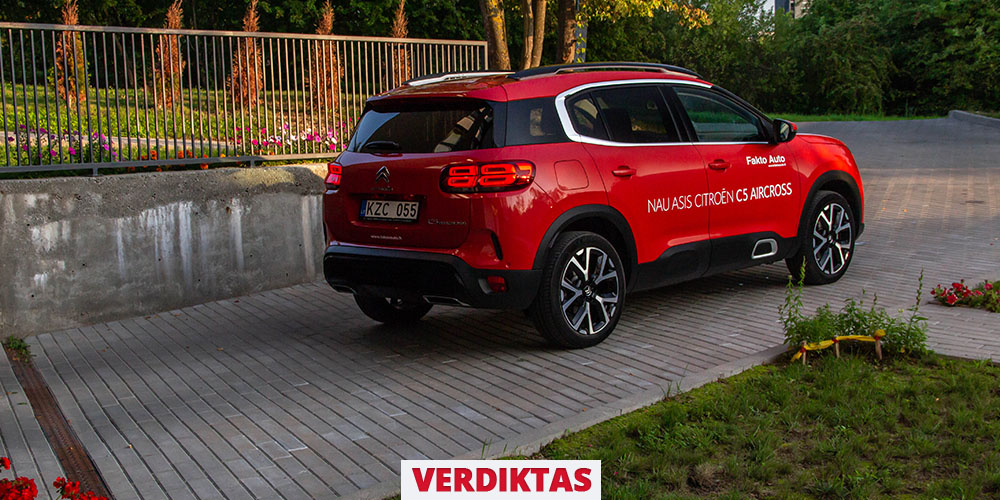 „Citroën C5 Aircross“ visureigis