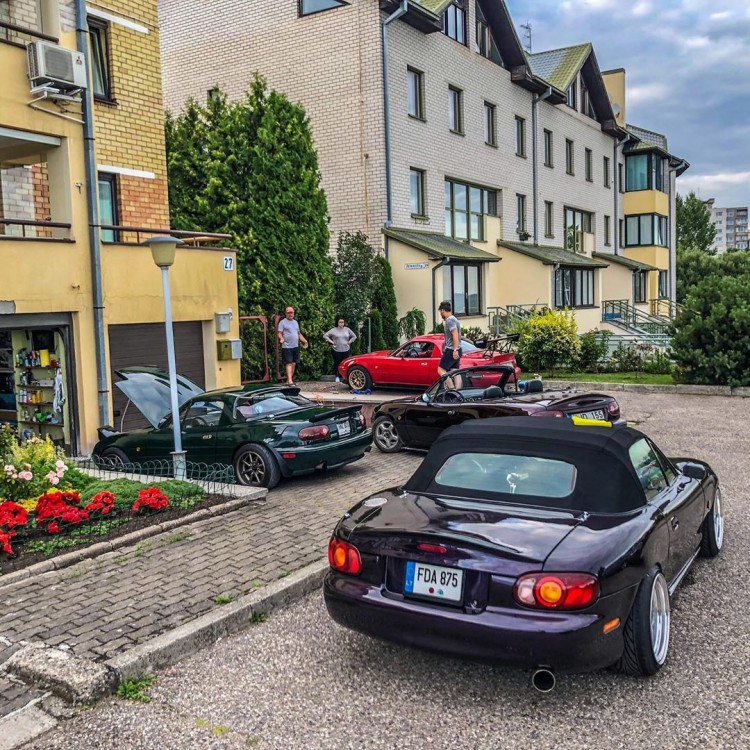 Mindaugo modifikuota Mazda MX-5