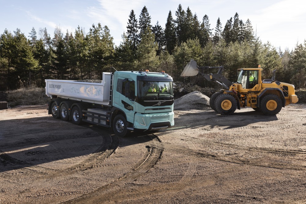 Elektrinis Volvo Trucks sunkvežimis