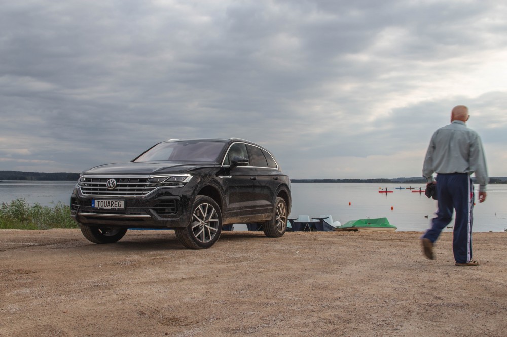 Volkswagen Touareg testas