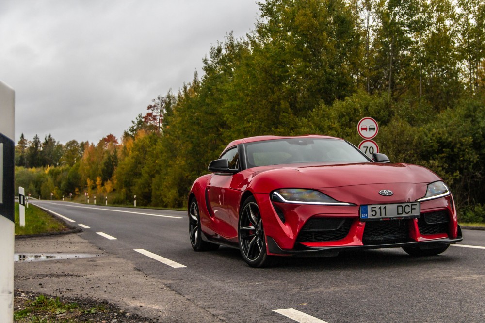 Naujos kartos Toyota Supra testas