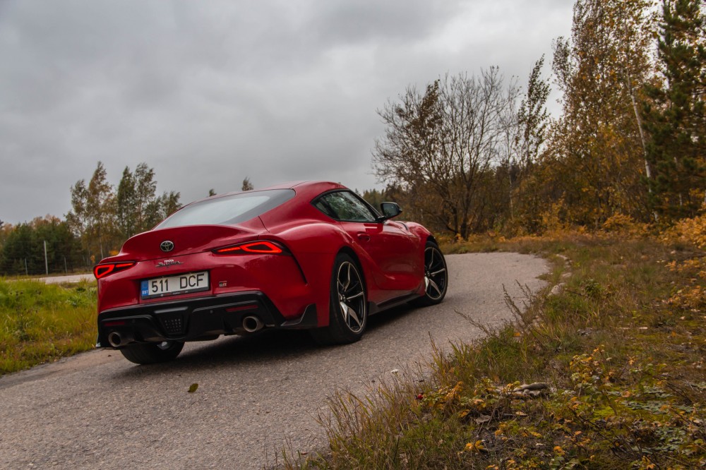 Naujos kartos Toyota Supra testas