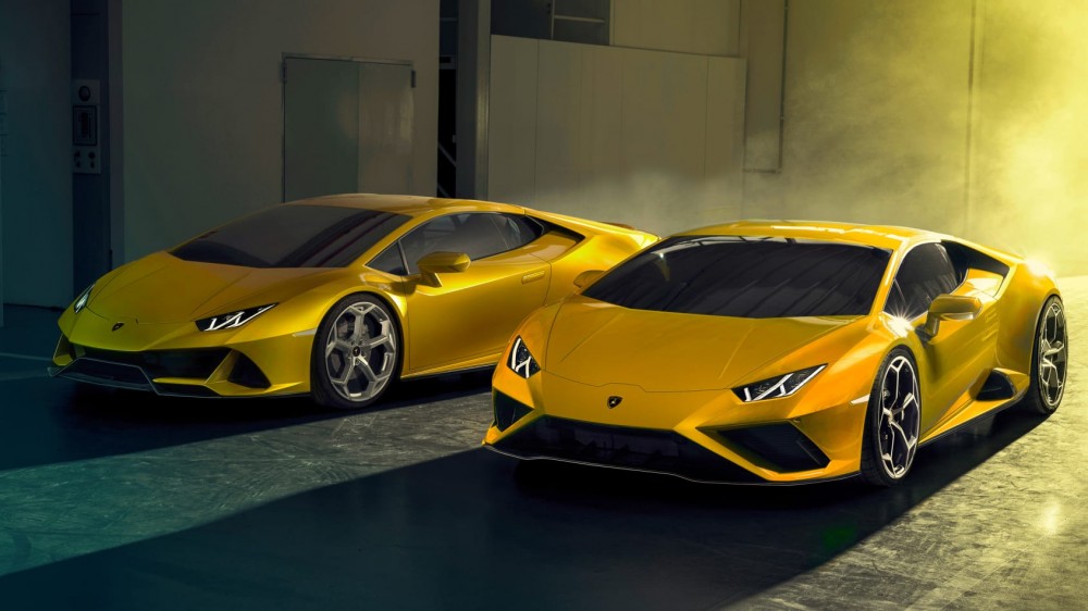 Galiniais ratais varomas Lamborghini Huracan Evo