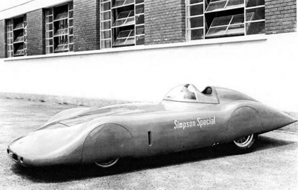 1954 Osca MT4 Simpson Special 1500cc Streamliner