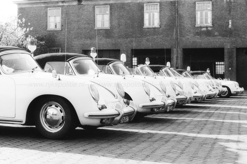 Policijos reikmėms skirtas Porsche 356 Speedster