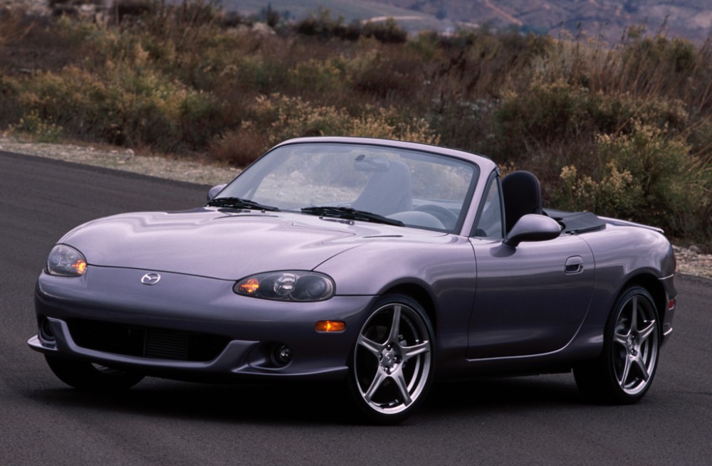 Turbininį variklį turėjusį Mazdaspeed MX-5