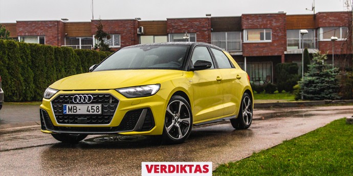 Audi A1 Sportback 35 TFSI testas