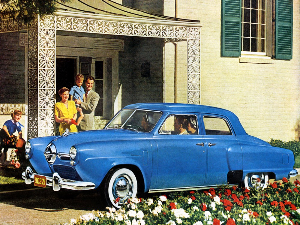 Fredžiui Merkuriui priklausęs Studebaker Champion Regal DeLuxe 4-door Sedan