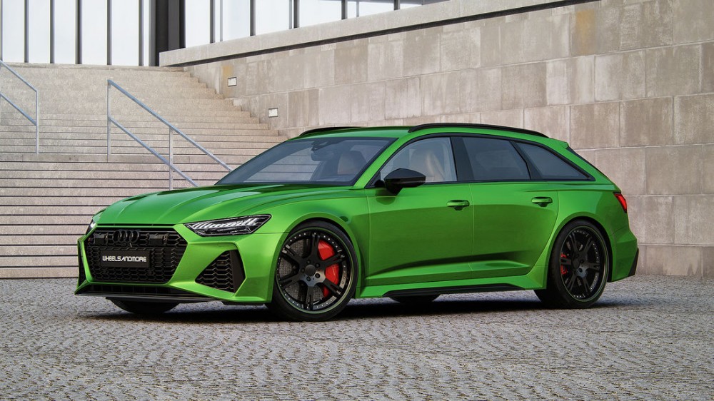 1000 arklio galių išvystanti „Audi RS6“