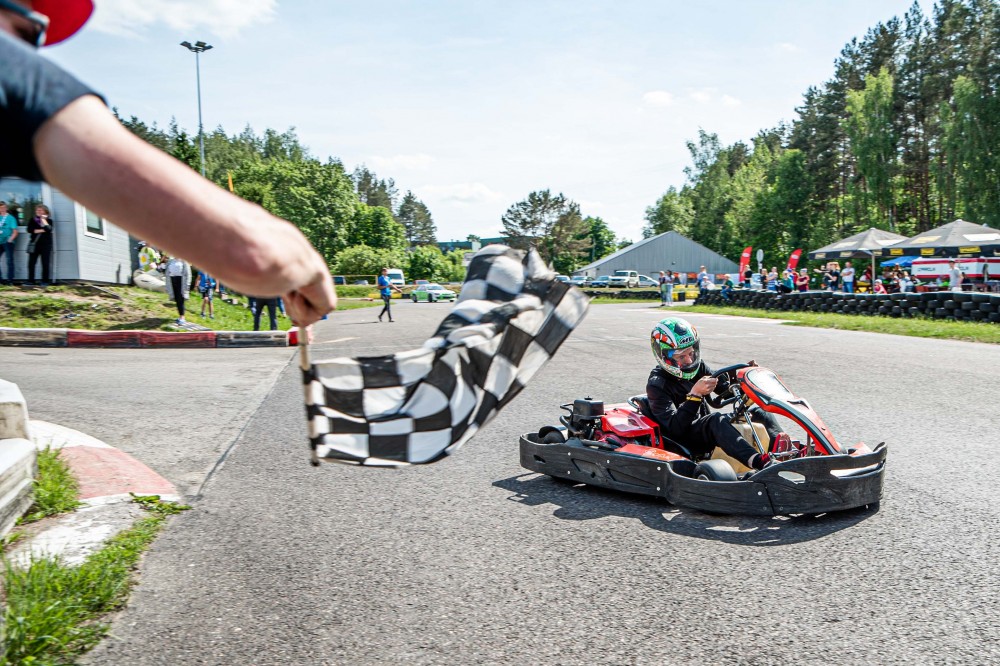 Kartingų varžybos Plytinės Kartodrome