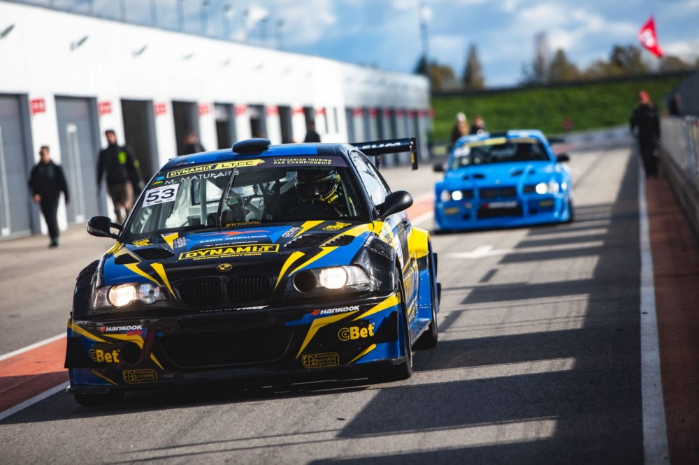 Baltic Touring Car Championship čempionato akimirka