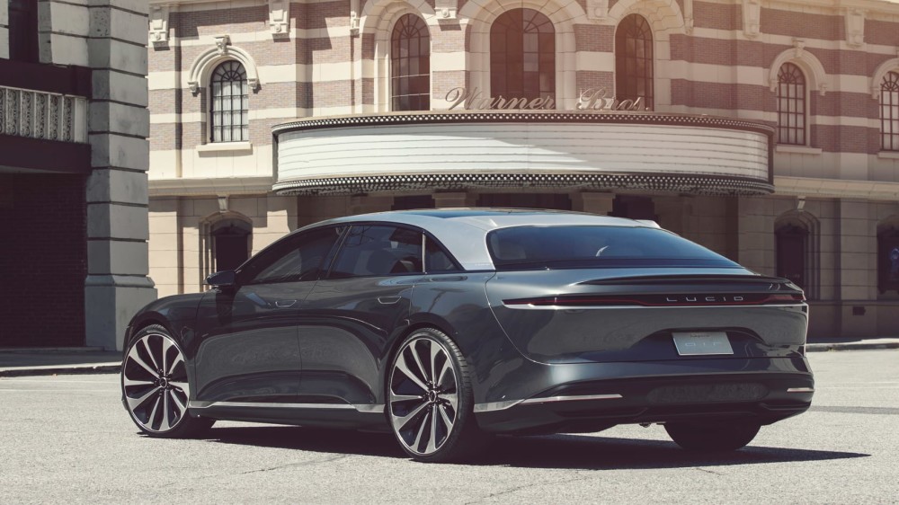 Elektrinis Lucid Air sedanas