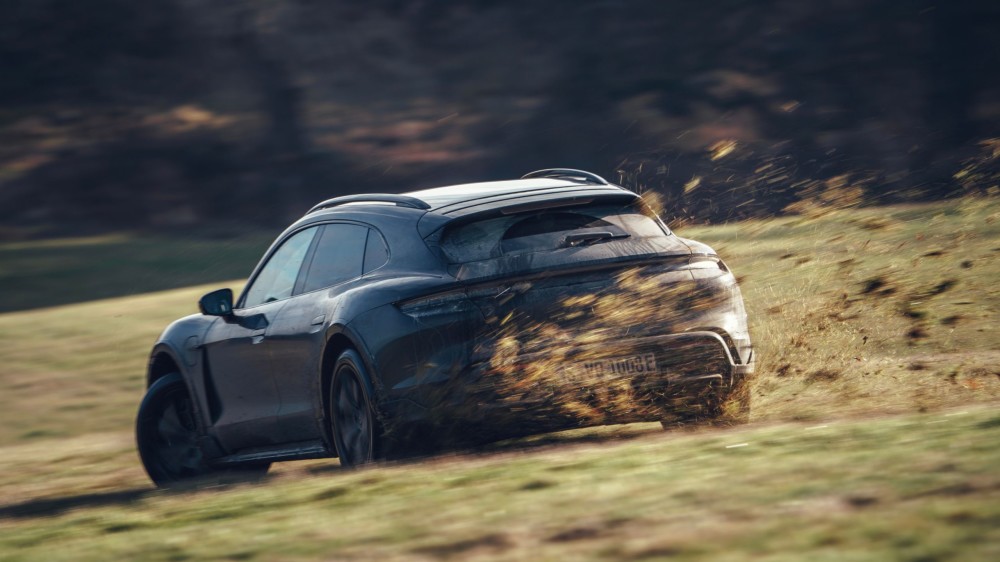 Porsche Taycan Cross Turismo bandymai Jungtinėje Karalystėje