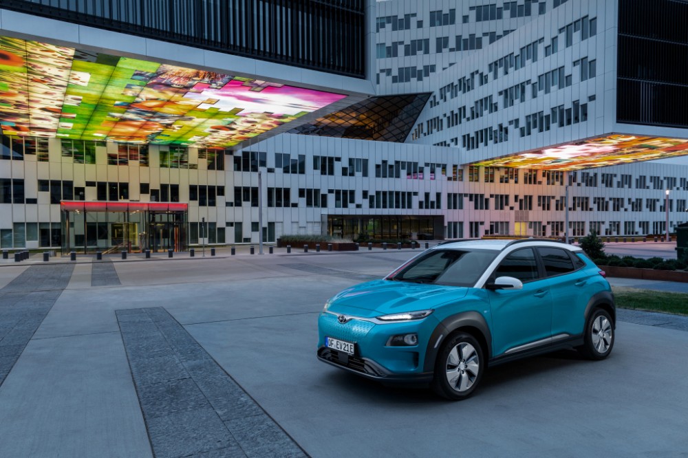 Hyundai Kona EV elektromobilis