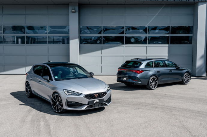 „ABT Sportsline“ suteikė reikalingą pastiprinimą „Cupra Leon“ automobiliams