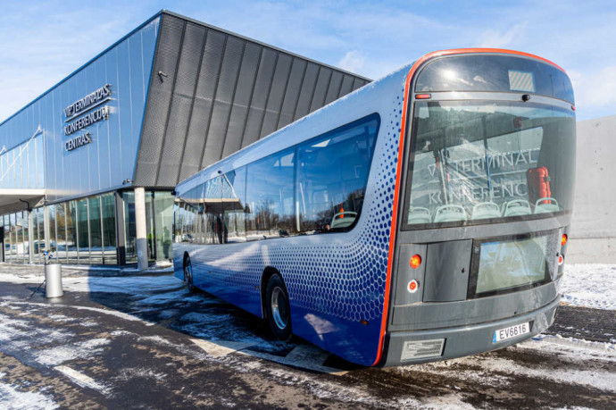 Lietuviškas elektrinis autobusas Dancer