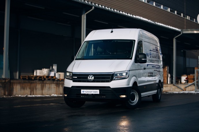 Elektrinis VW e-Crafter