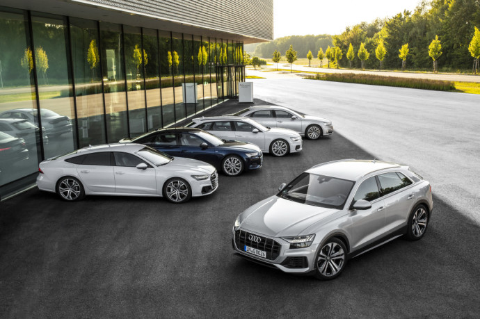 Audi A8, Audi A7, Audi A6 ir Audi Q8