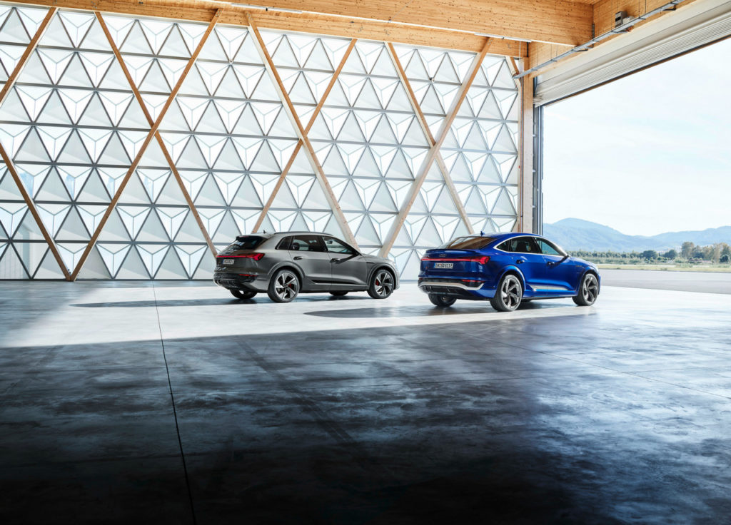 Audi Q8 e-tron quattro, Audi SQ8 Sportback e-tron quattro