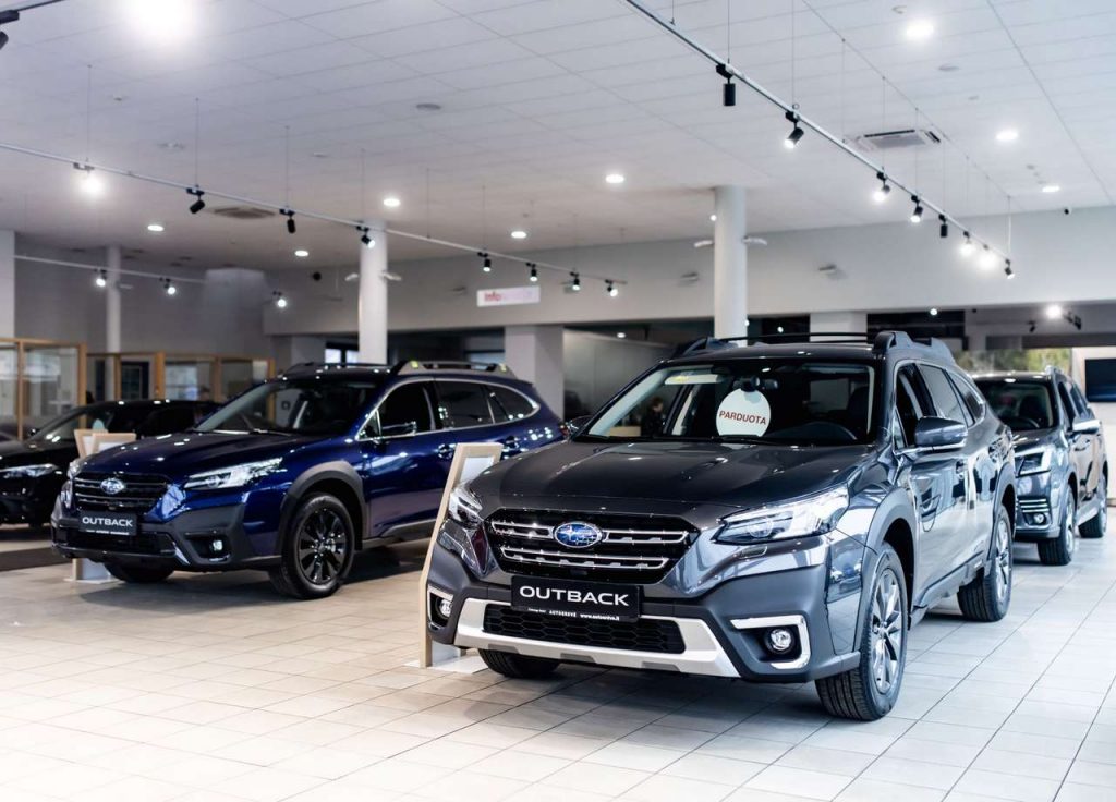 Subaru automobilių salonas Vilniuje