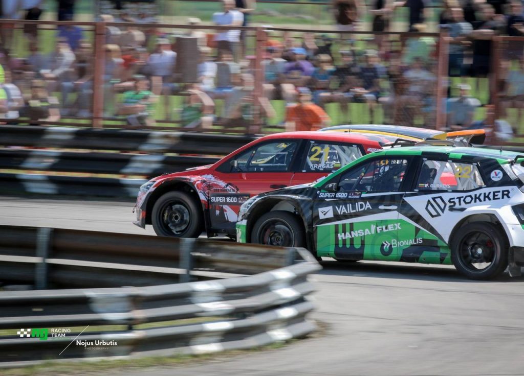 Rytis Gurklys antrame Lietuvos ir Latvijos automobilių ralio kroso čempionato etape (nuotr. Nojaus Urbučio)