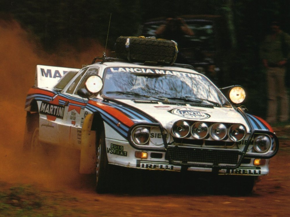 Pasaulio ralio čempionatui paruoštas Lancia 037